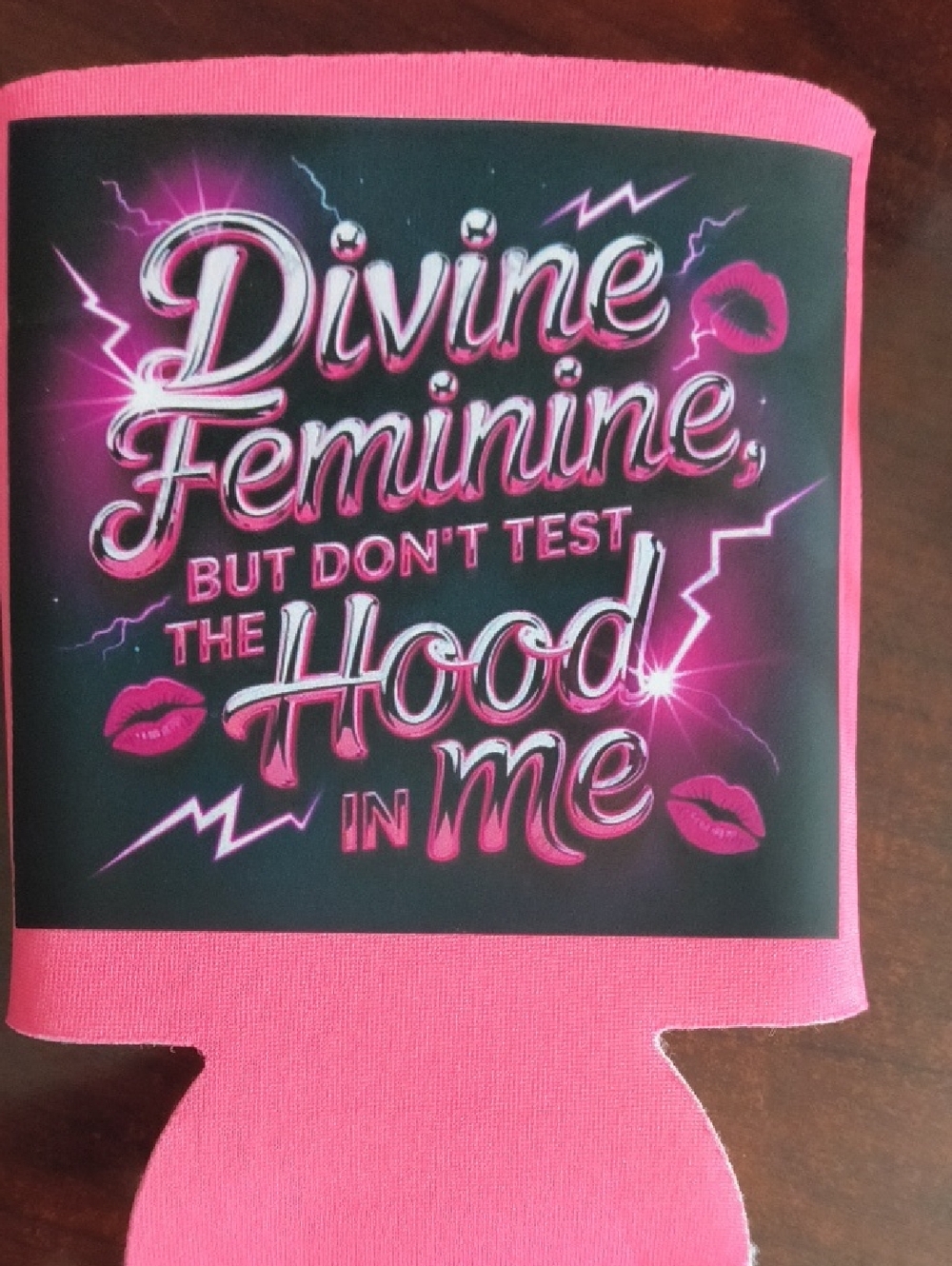 Pink "Divine Feminine" Graphic Women’s Shorts